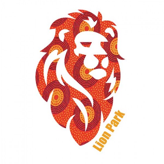 Shweshwe LionTourism Apron